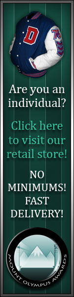 Mount Olympus Awards Letterman Jacket Retail Store